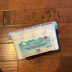 Indoor Snowball Fight
